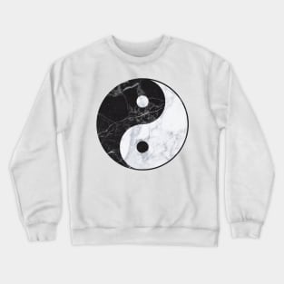 Marble Yin Yang Crewneck Sweatshirt